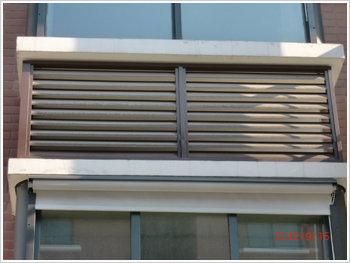 PVC百叶窗/空调罩